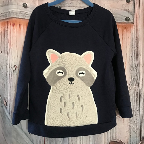 Old Navy Sherpa Critter Sweatshirt